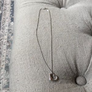 Tiffany’s open heart necklace